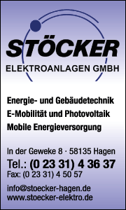 Stöcker Elektroanlagen GmbH Hagen Banner