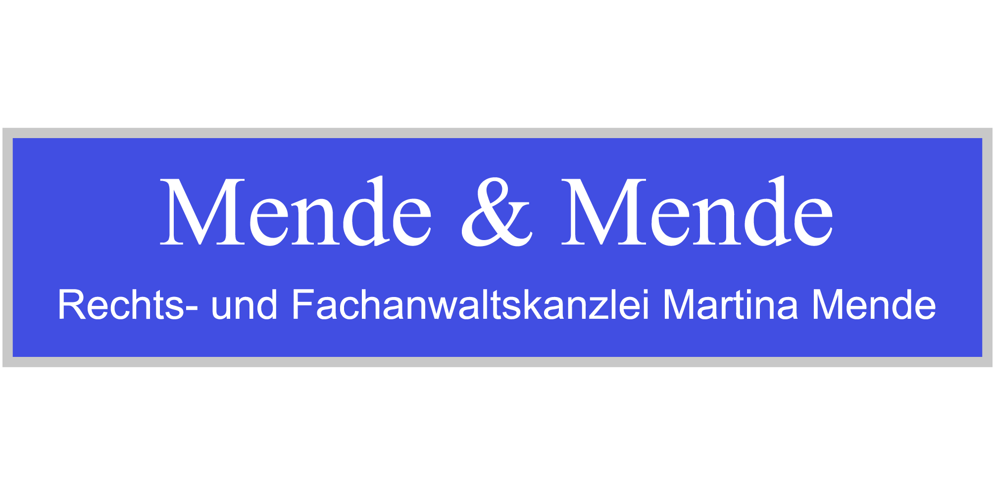 Mende & Mende  Logo