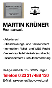 Rechtsanwalt Martin Krüner Banner